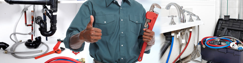 Plumbing performing a sink and toilet repair